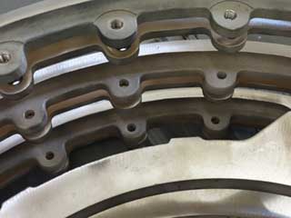 Intricate fabrication with brass